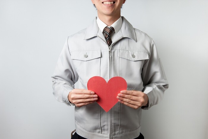 ハートを持つ